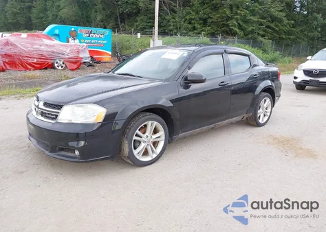 2012 Dodge Avenger Sxt Plus из США, поврежденный, VIN 1C3CDZEG1CN121868